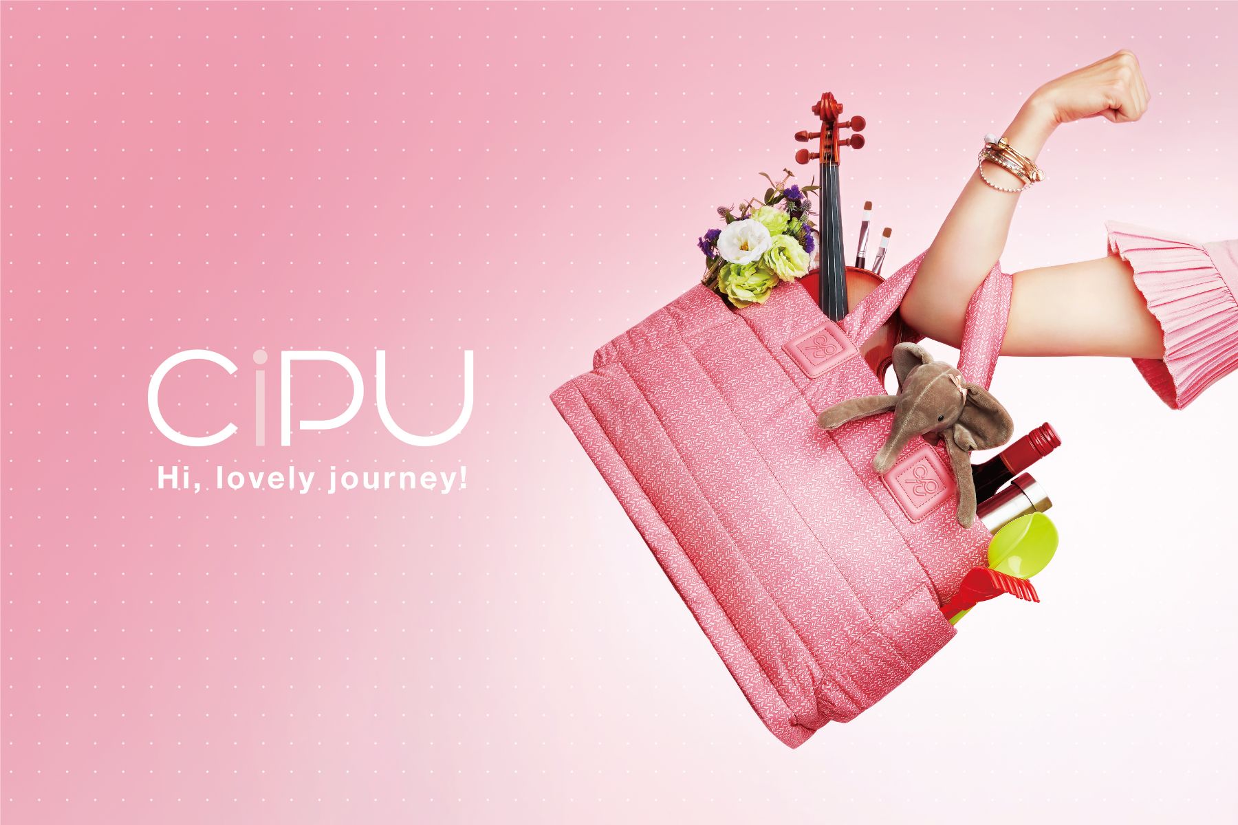 CiPU喜舖包帶來「 粉紅聖誕」派對！ 一日包場兒童新樂園，公布14週年紀念限定包款
