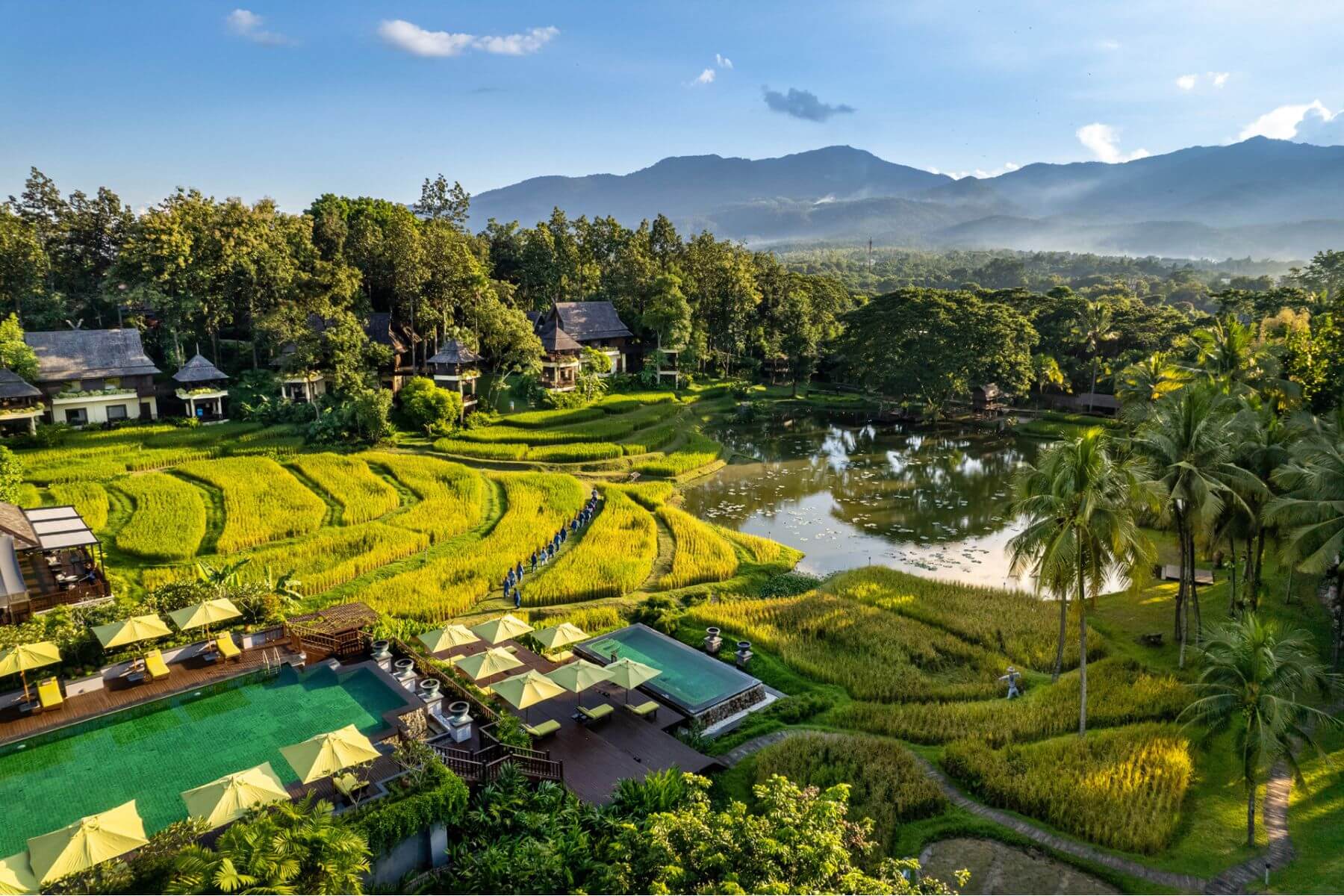 宛如真實的天堂：清邁四季渡假酒店在自然中創造奢華體驗