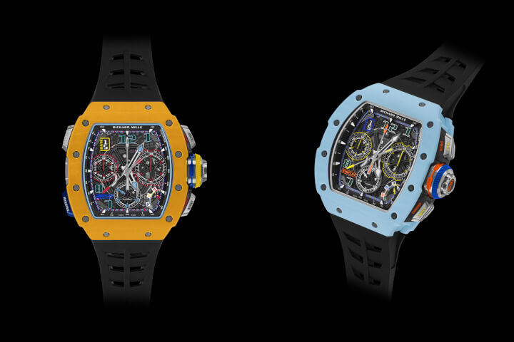 Richard Mille最複雜錶款RM 65-01，再添深黃、淡藍新色迎接盛夏