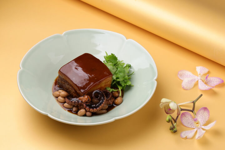 米其林版的「清粥小菜」：地瓜粥、古味醰肉、鳳梨豆醬台灣野菜，山海樓喚起台灣味蕾記憶