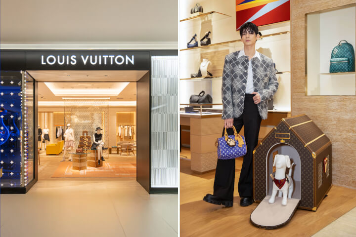 Louis Vuitton 台北 SOGO 復興店全新開幕，獨家吸睛「寵物宅」為萌寵帶來極致奢華享受