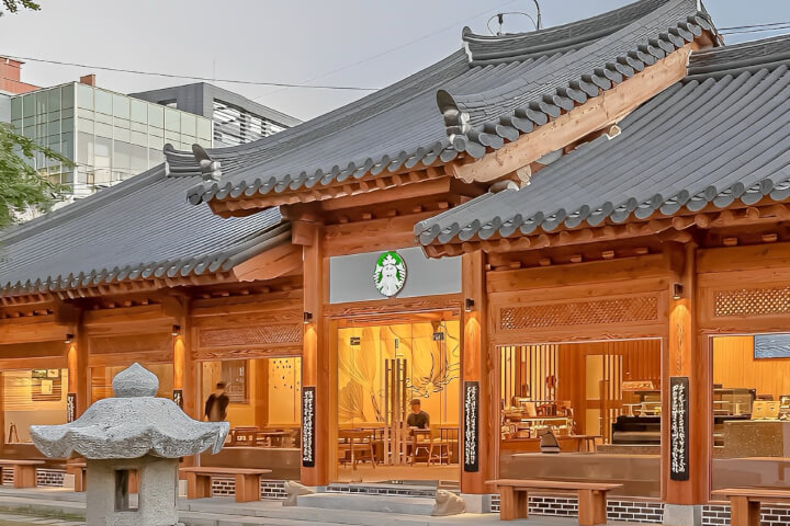 古韻新醇的交融，3間必訪韓國星巴克——大邱首間韓屋門市，首爾水上門市映照漢江風華