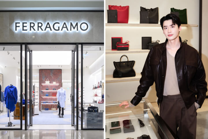超人氣韓星李鐘碩來台，出席FERRAGAMO台北101全新專門店開幕