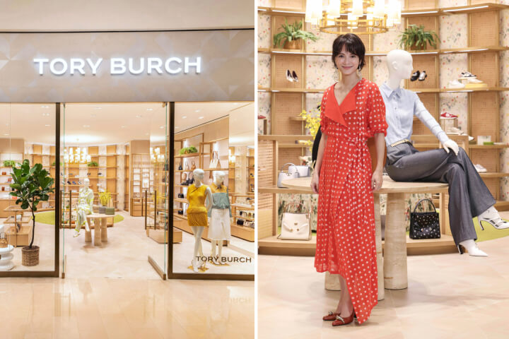 蔡秀彬、李心潔現身！TORY BURCH台北101專門店隆重開幕