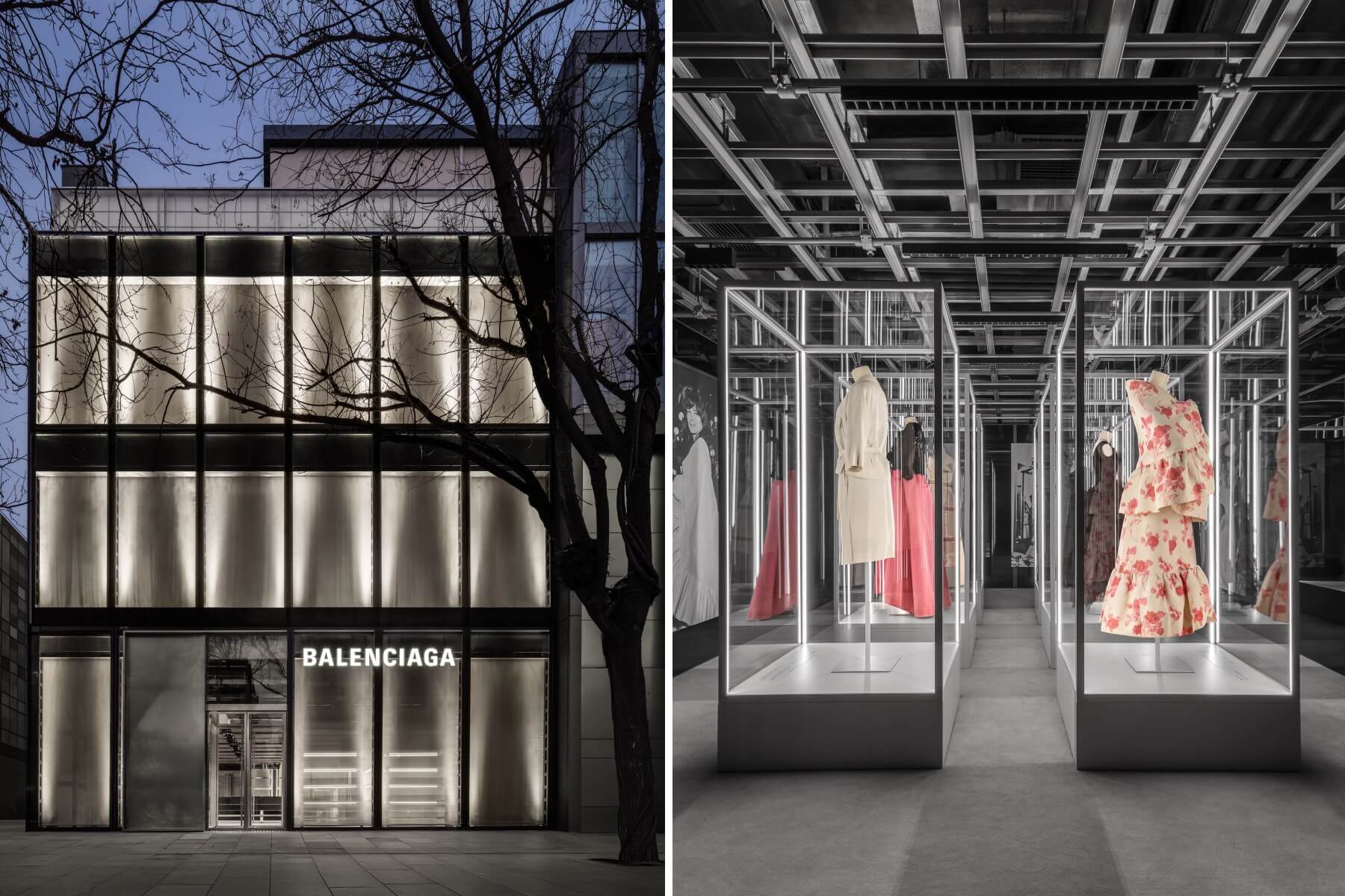 BALENCIAGA全球最大旗艦店開幕，365 坪特別展出創辦人的六套古董禮服