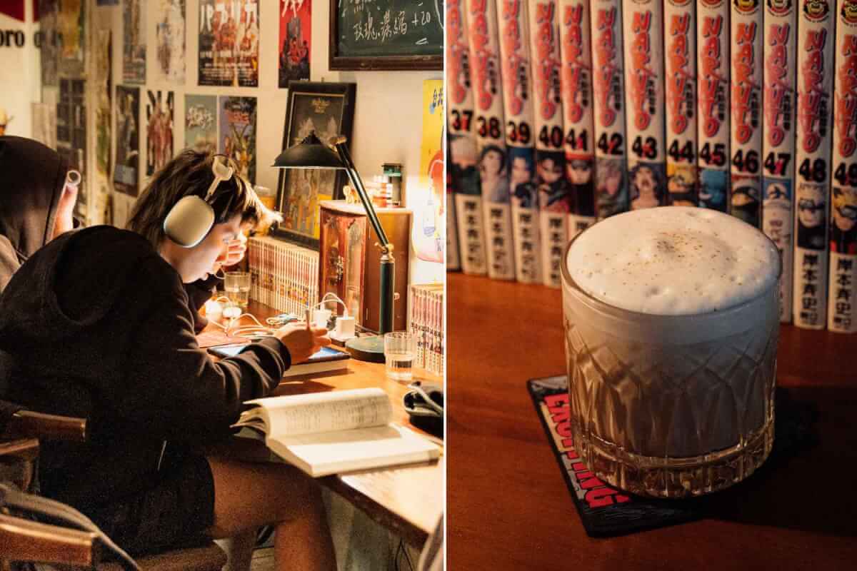 不限時、高音量、漫畫牆：文山區「黃山羊咖啡店」的反主流深夜哲學