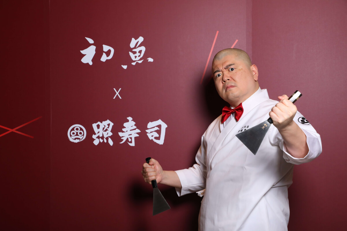 讓全球壽司迷瘋狂的男人！日本名廚渡邊貴義來台——跨界「初魚 鉄板料亭」三日限定超炫技盛宴