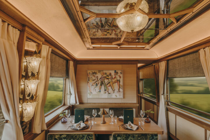 移動藝廊上路!英國Britannic Explorer豪華臥鋪列車:18節車廂打造沉浸式奢華慢旅