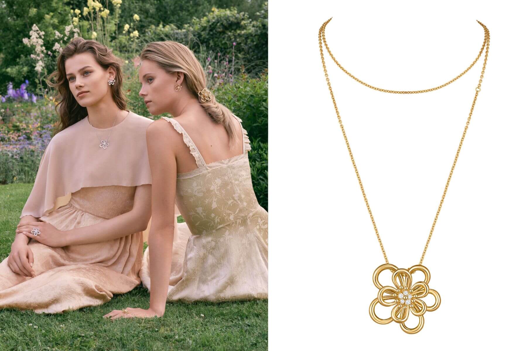 Van Cleef & Arpels 以大自然為靈感泉源，打造Flowerlace系列巧呈輕靈婉約之美