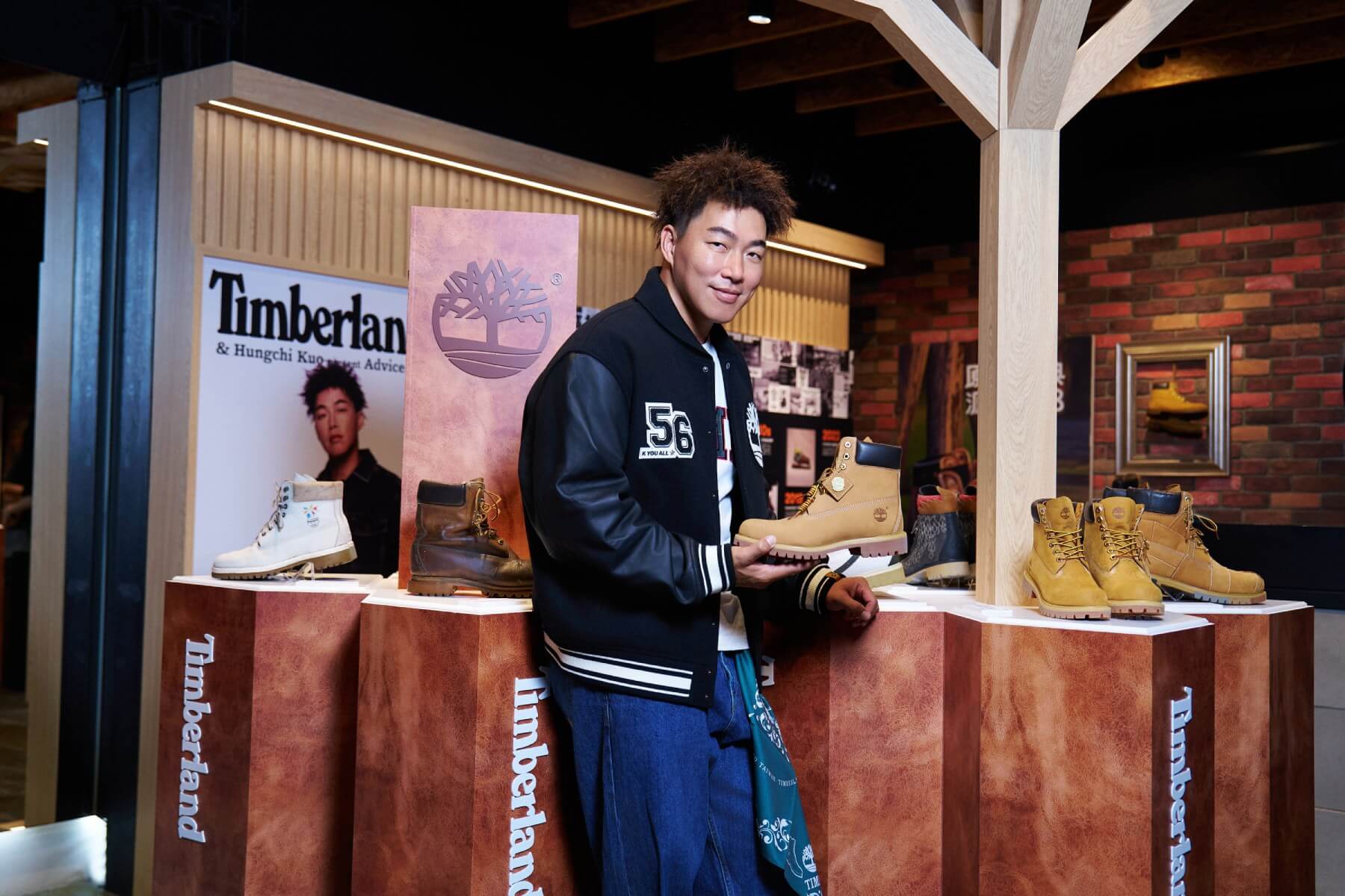 近距離感受棒球傳奇！Timberland攜手郭泓志推出限定套組、在台舉辦粉絲見面會