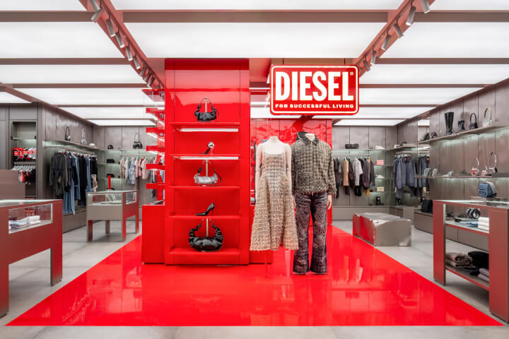 DIESEL正式進駐台中新光三越!以「叛逆」為信號,用122坪空間重新定義<mark>潮流</mark>