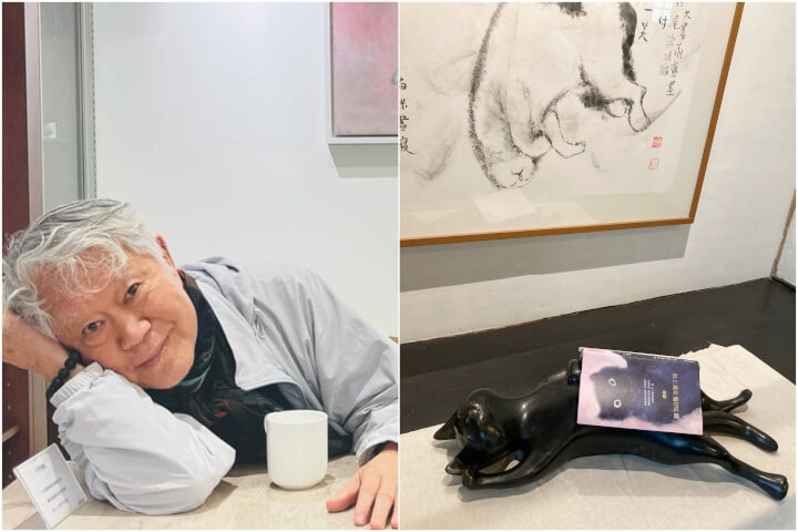 「貓幫了我很大的忙」:蔣勳談新書《池上 萬安 龍仔尾貓》