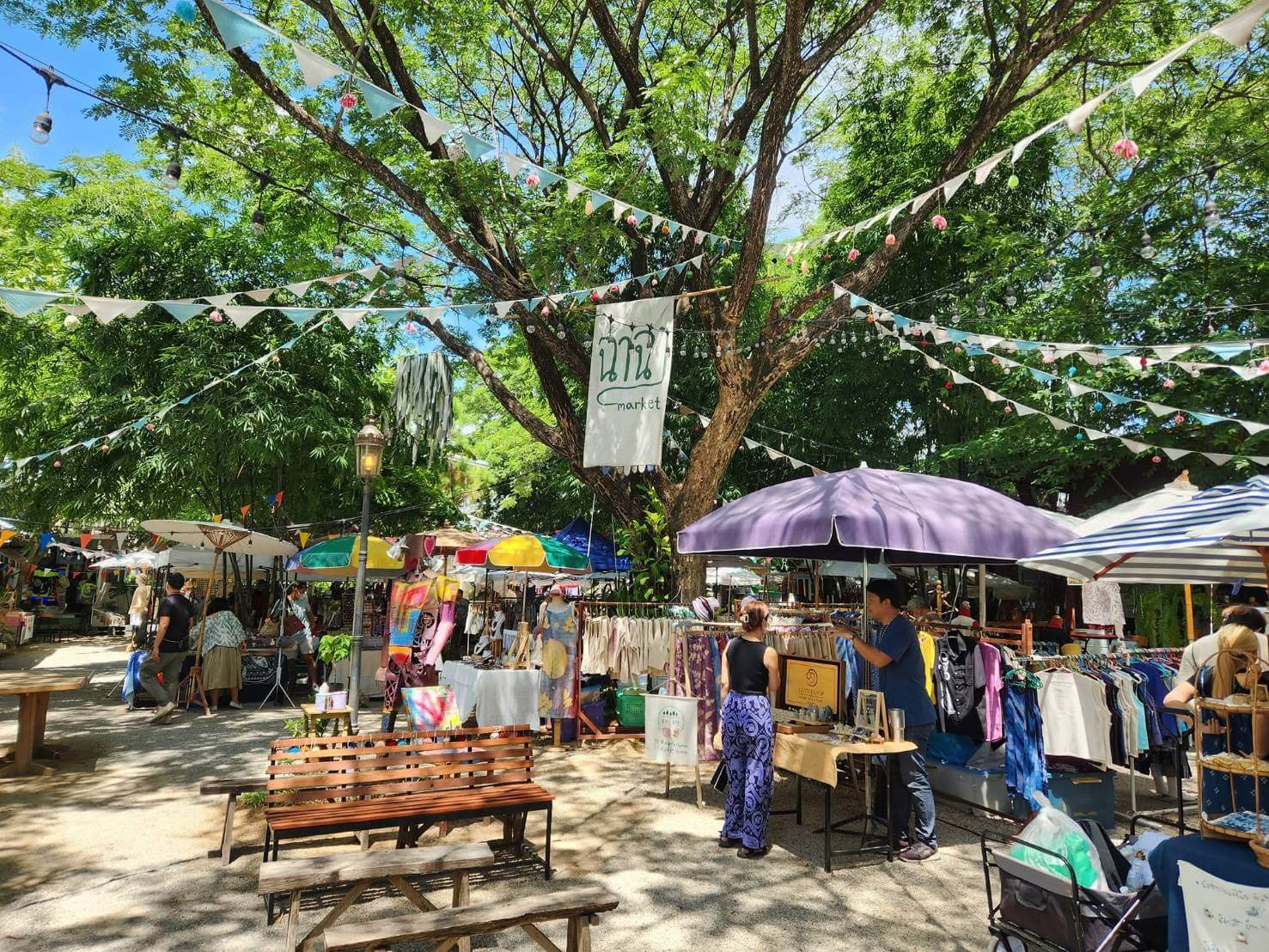 清邁六大創意市集推薦：椰林市集、Jing Jai真心市集、Baan Kang Wat藝術村完整攻略