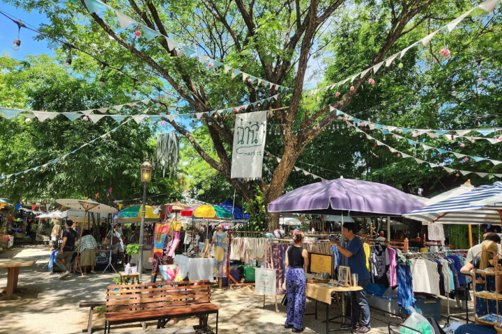 清邁六大創意市集推薦：椰林市集、Jing Jai真心市集、Baan Kang Wat藝術村完整攻略