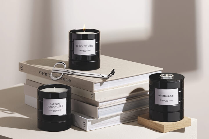 《迪奧香氛世家香氛蠟燭系列》全新風貌亮相，以高訂工藝將法式生活美學引入居家空間
