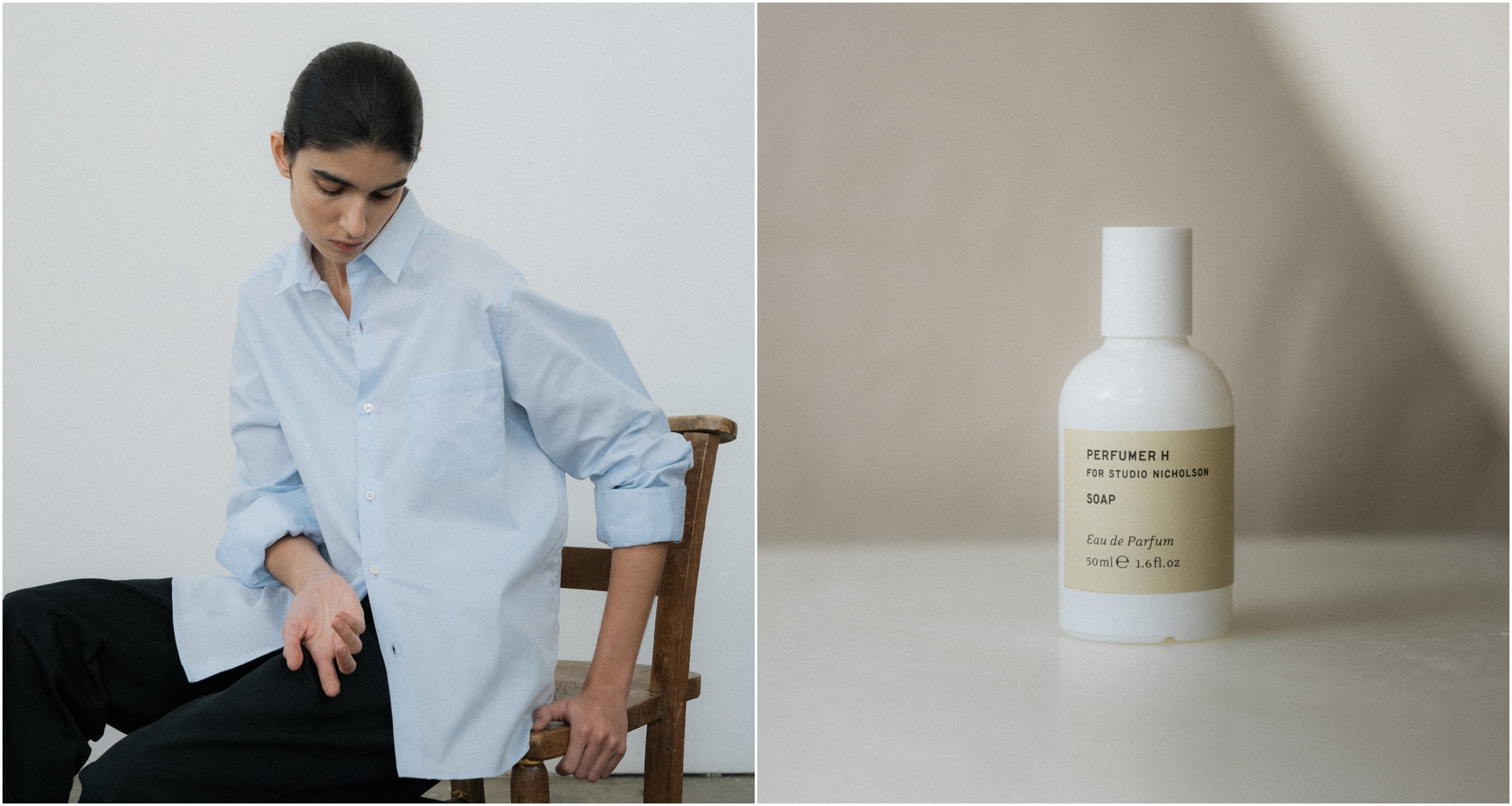 Perfumer H 攜手Studio Nicholson 推出限定SOAP 系列，將織物的溫度留