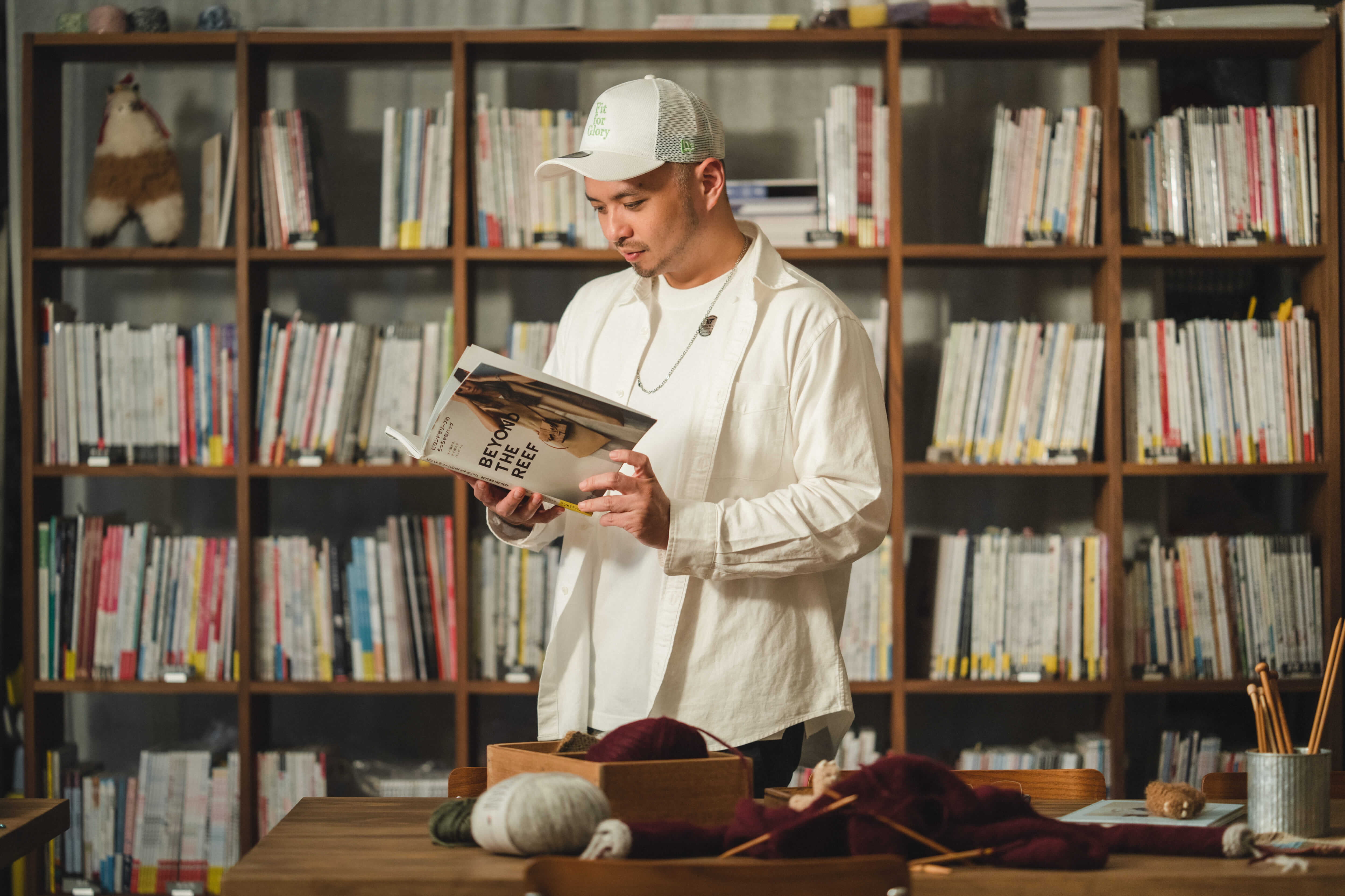 毛線森林主理人Leo，在鉤針起落間找到人生「重解」的可能性