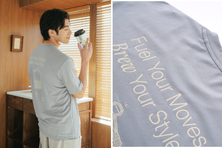 用咖啡渣回收再製的環保衣：FILA攜手CAMA CAFE，讓永續也可以很潮