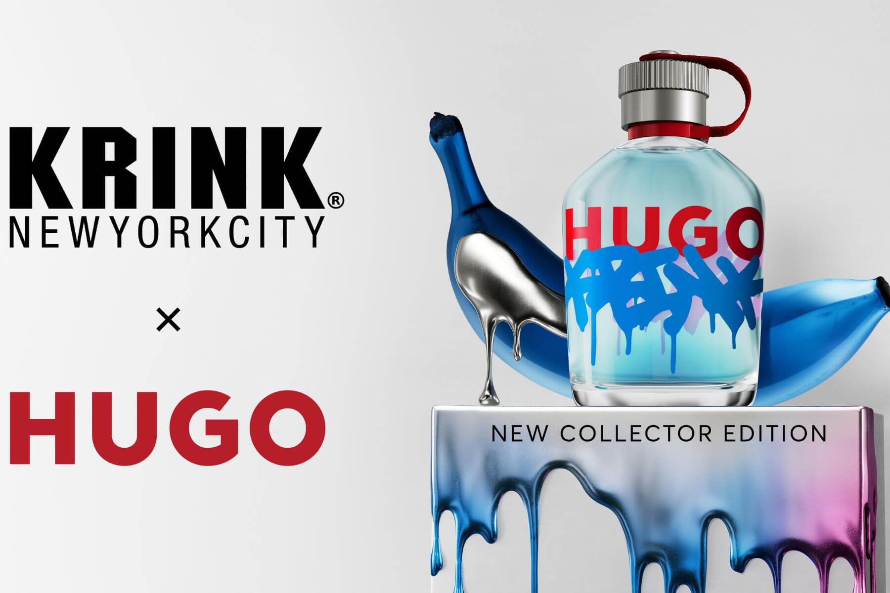 KRINK x HUGO 聯名限量版淡香精 珍藏上市：當滴墨藝術遇上非典型香氣