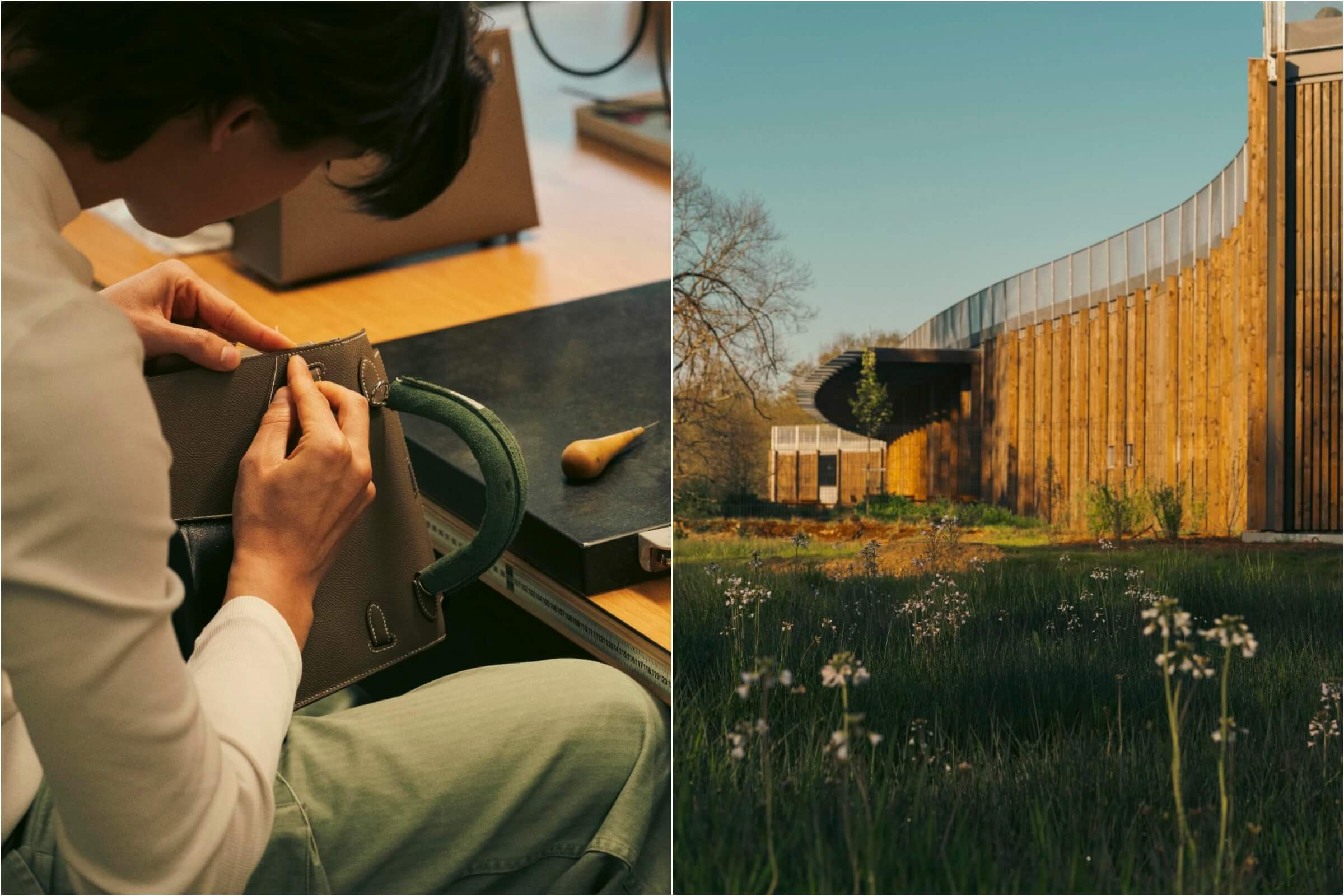 愛馬仕Loupes皮革工坊揭幕：從永續建築到工匠培育，實踐法國製造的當代工藝精神