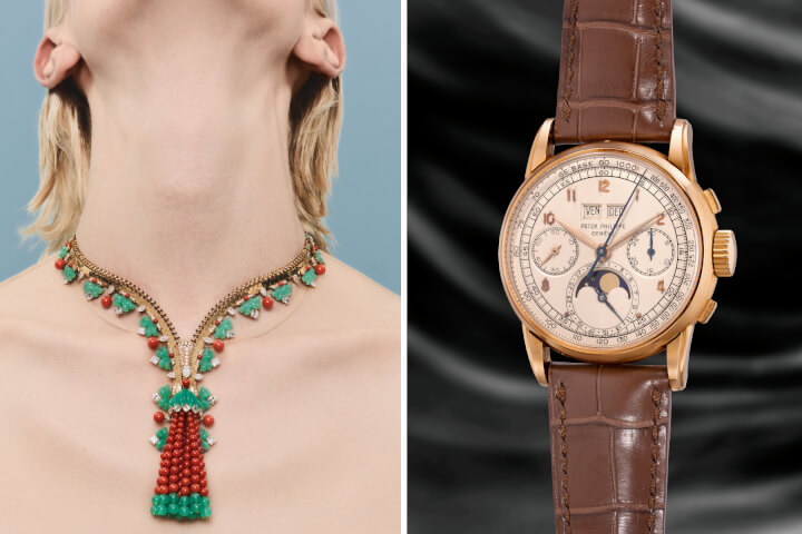 重量級拍賣品現身拍賣市場：歐洲貴族珍藏歷史珠寶、百達翡麗2499第一代玫瑰金腕錶之外，還有哪些值得關注？