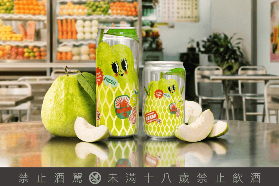 手搖經典風味的華麗轉身！臺虎精釀推出「芭青嫂果茶調酒」，三分糖的輕盈優雅，臺灣芭樂與烏龍茶香的完美交響