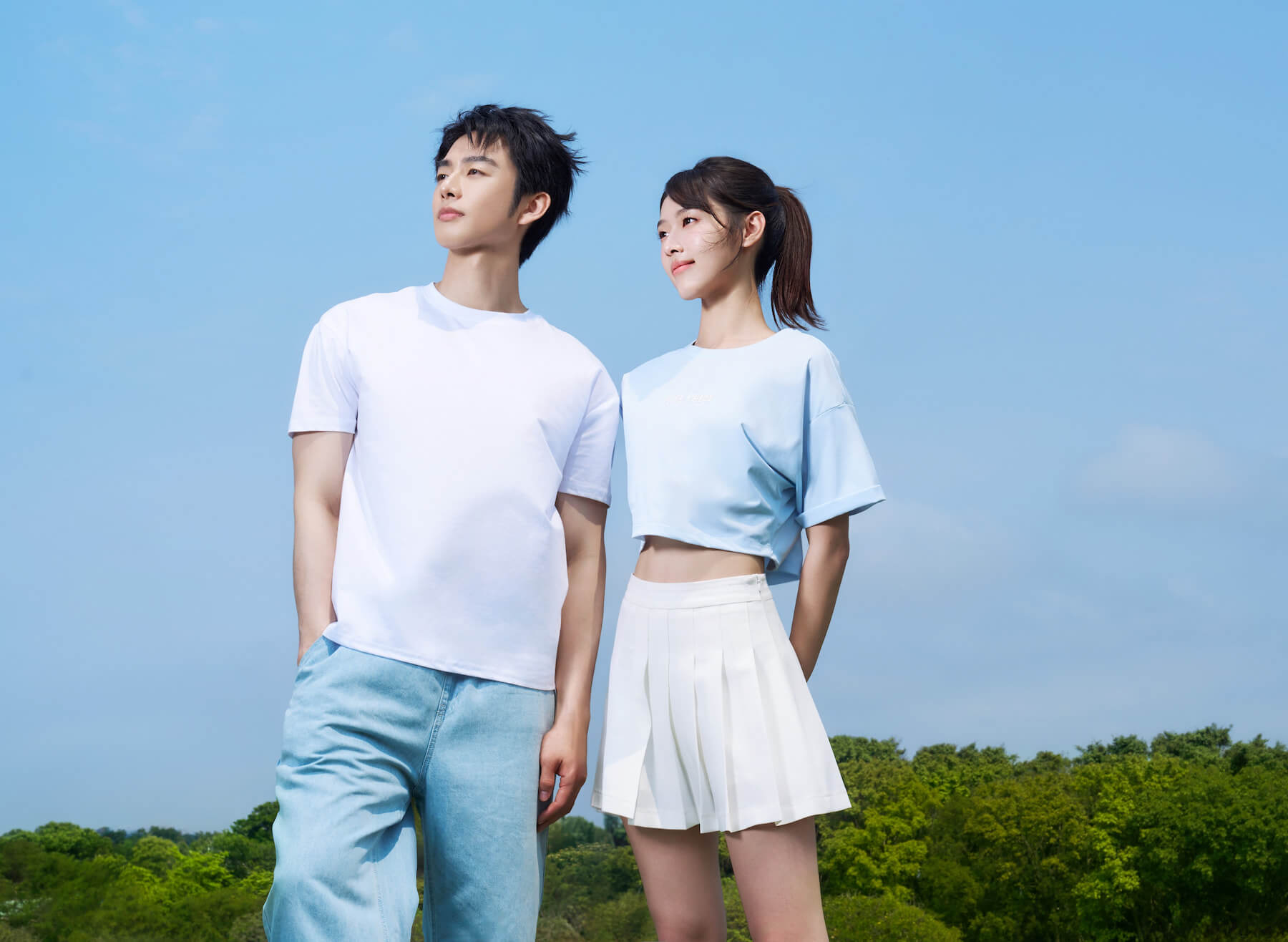 《陽光女子合唱團》何曼希、蕭子墨任50 PERCENT品牌大使！演繹夏日「涼感宇宙」