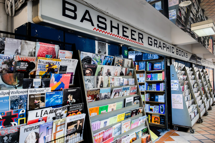 新加坡設計迷必訪書店：一只皮箱裡的書店，Basheer Graphic Books 與新加坡設計圈的四十年