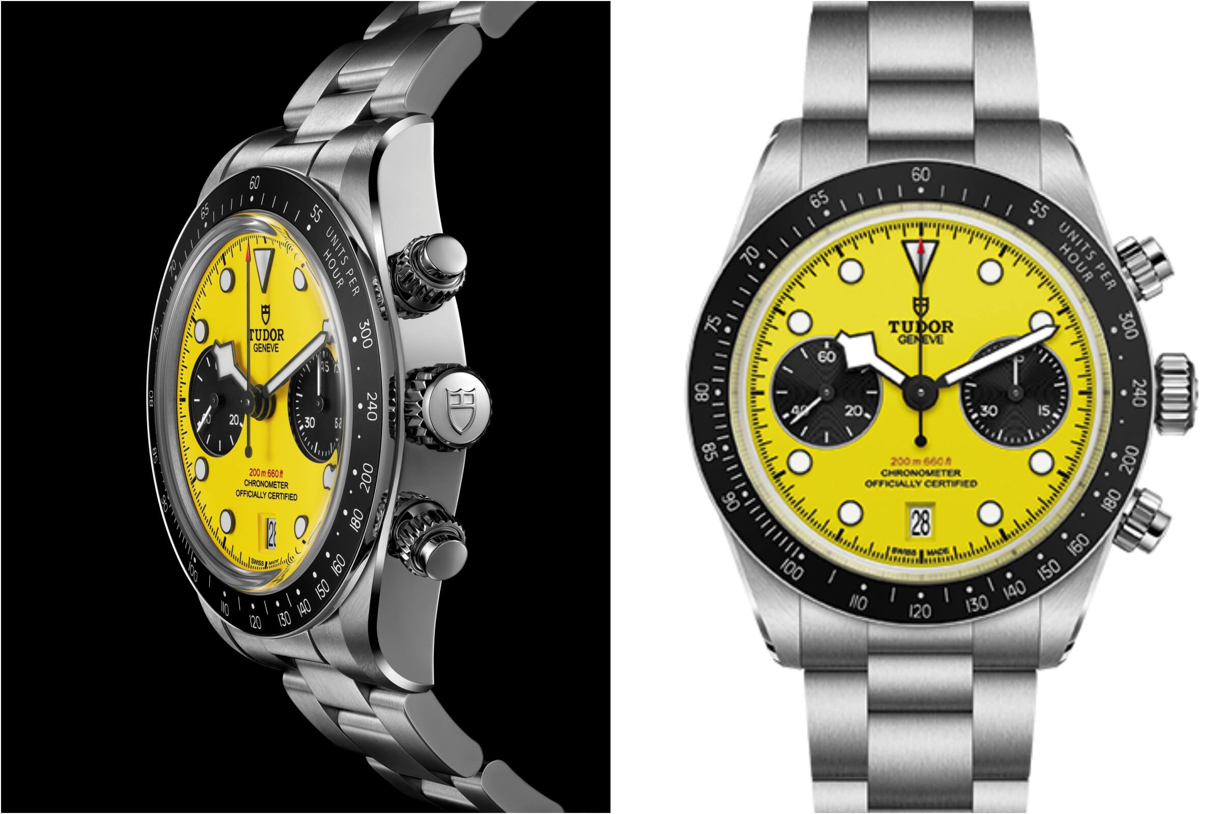 帝舵表全新 Black Bay Chrono 39「大黃蜂款」！黃黑撞色演繹Born To Dare精神