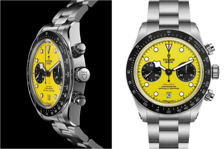 帝舵表全新 Black Bay Chrono 39「大黃蜂款」！黃黑撞色演繹Born To Dare精神