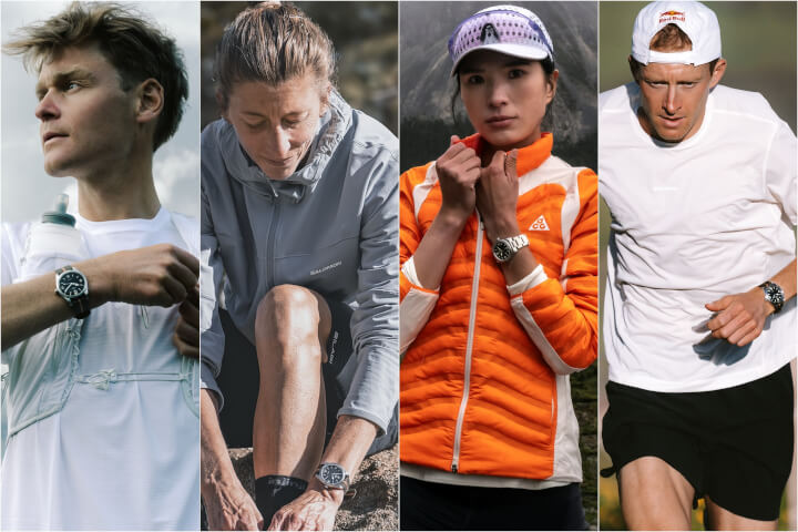 Courtney Dauwalter、Miao Yao、Rémi Bonnet與Baptiste Chassagne四位頂尖越野跑者加入帝舵表！全新Ranger 36毫米與「沙丘白」錶面同步登場