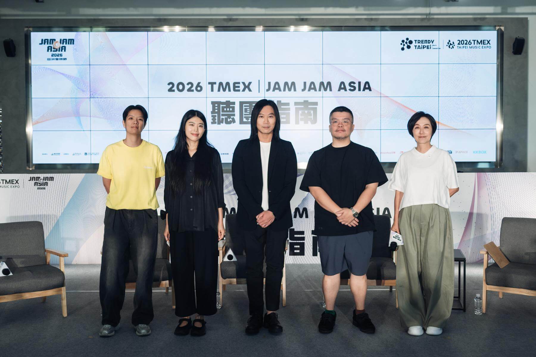 北流2026 JAM JAM ASIA：黃韻玲、五月天瑪莎、顏社迪拉等六位策展人，解密音樂節選團邏輯與推薦必聽名單