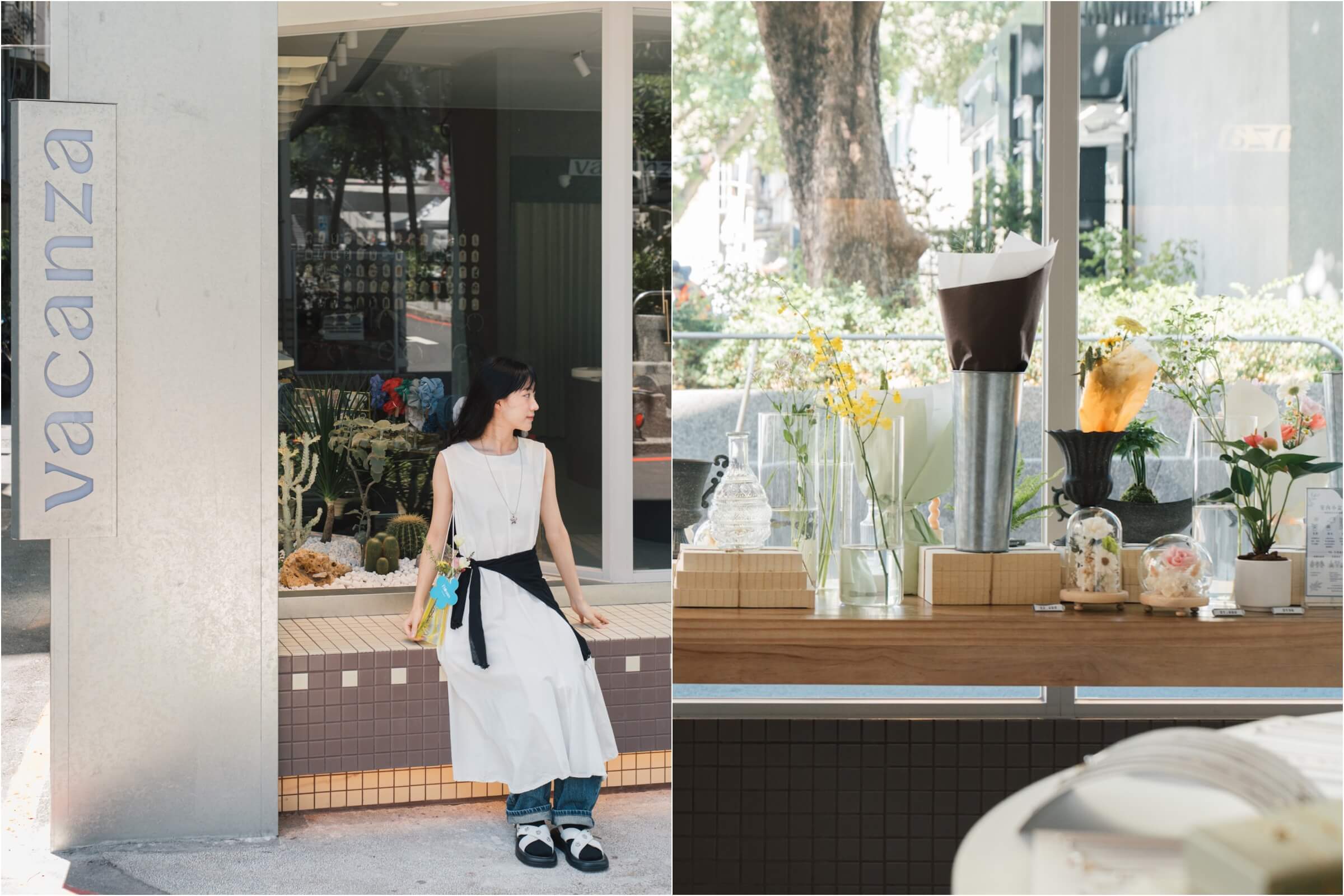 vacanza跨界攜手MONCEAU FLEURS！台北中山「假期花町」開幕，飾品也能盛裝鮮花