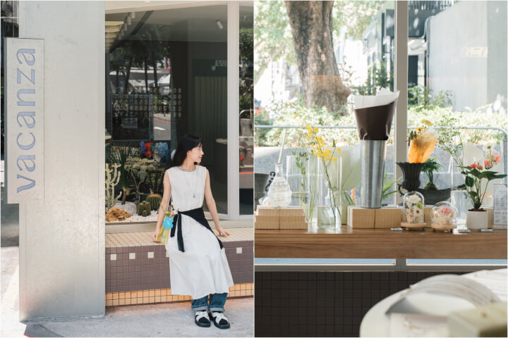 vacanza跨界攜手MONCEAU FLEURS！台北中山「假期花町」開幕，飾品也能盛裝鮮花