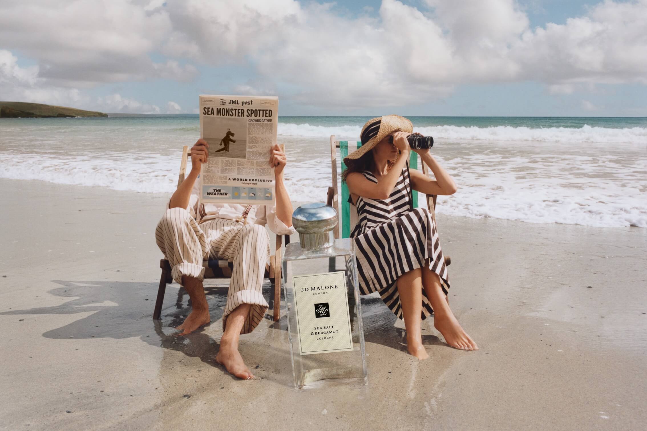 Jo Malone London延續「鼠尾草與海鹽」經典，時隔12年攜手調香大師Anne Flipo帶來「海鹽與佛手柑」香水