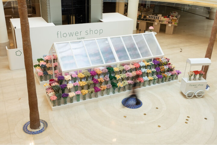 走進一間不需要澆水的藝術花店：Cj Hendry「Flower Shop TAIPEI」啟幕，在日常蔥花與牡丹間尋找輕盈的療癒美學