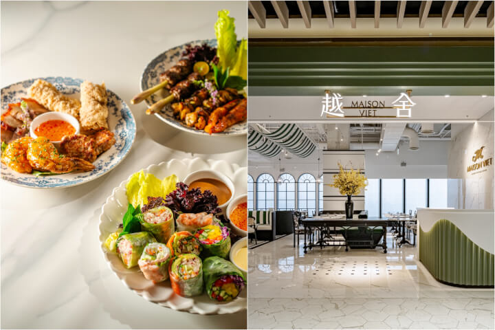 Maison Viet 越舍開幕！台北大巨蛋SOGO迎來全台首間Vibe Dining越式餐廳，演繹法越料理新風景