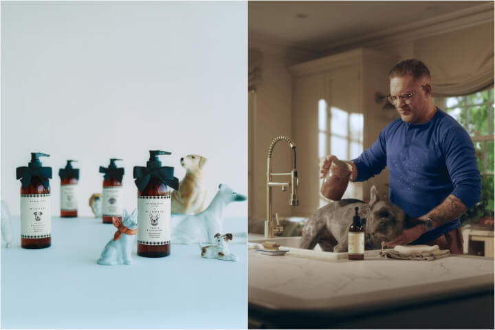 Jo Malone London攜手WildWash打造「柑橘與雪松」狗狗洗毛精！Tom Hardy與愛犬Blue共演英倫香氛日常