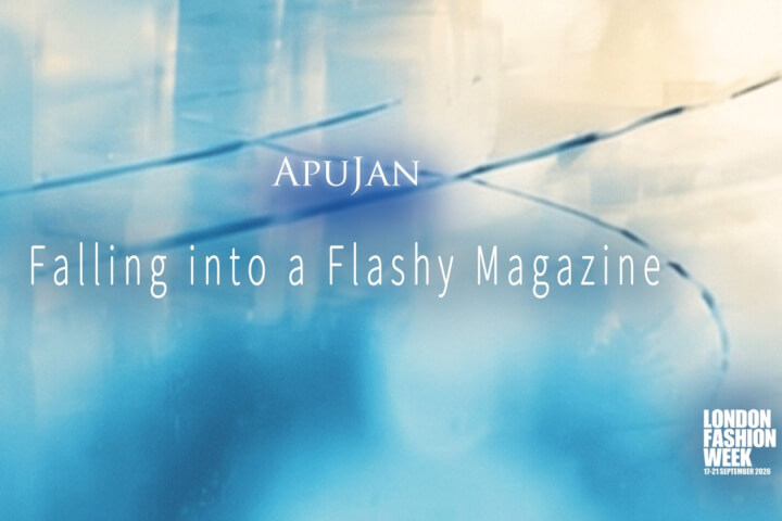 當真人實拍走進全 AI 虛擬之境：APUJAN 2027 春夏倫敦時裝週《墜入那一頁》，攜手張榕容穿梭失序時空