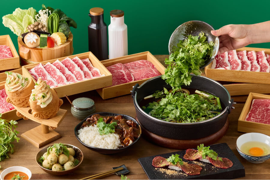 香菜控絕不能錯過！王品「和牛涮」秋季限定登場：從壽喜燒雙吃到鯛魚燒，四大創意吃法翻轉和牛極限