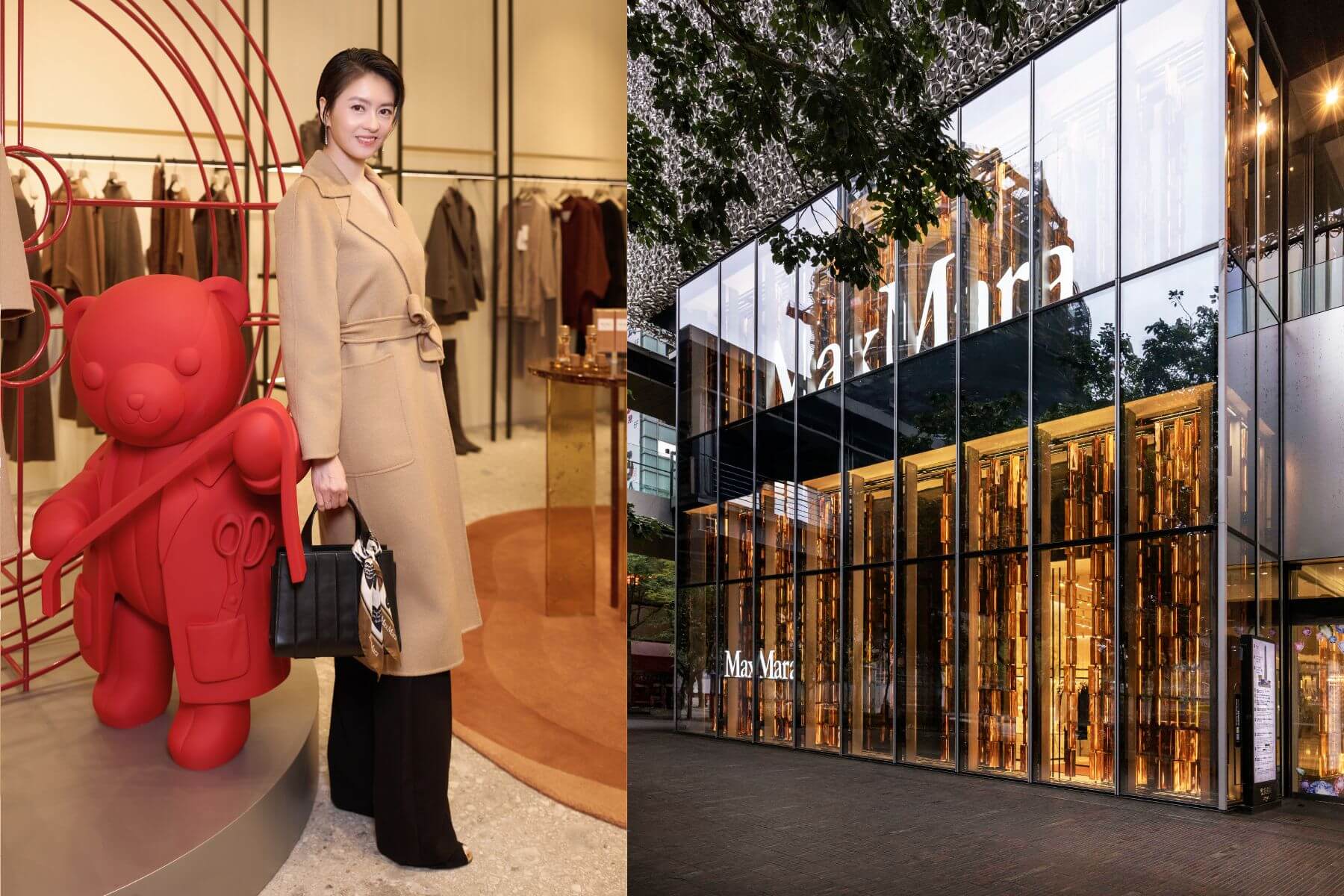 梁詠琪優雅現身 Max Mara 微風南山：繫上 Ready Icon Coat 腰帶，以「TRUE TO MYSELF」詮釋非凡女性力量