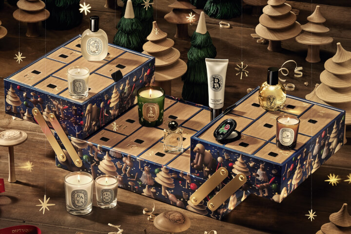 Diptyque 2026聖誕倒數月曆！攜手藝術家Jean-Simon Roch以木工工具箱為靈感，收錄25件香氛與生活臻品