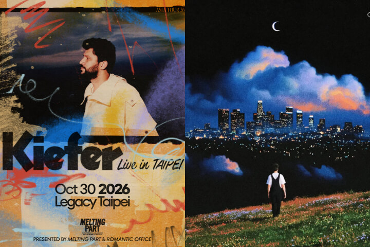 洛杉磯音樂鬼才 Kiefer 攜 Blue Note 新作《Memory Bomb》10/30 登陸 Legacy Taipei：以全明星四重奏編制，引爆西岸最明亮的律動夢境